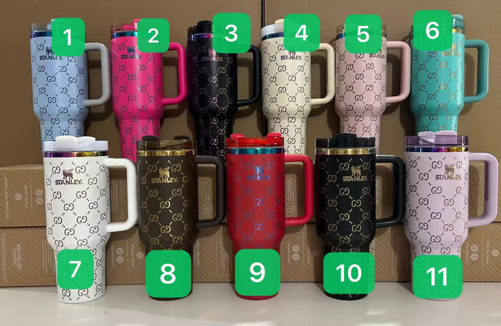 Designer GG Collab Tumbler-Perfect gift for Xmas