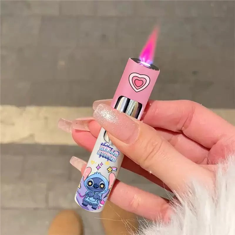 Super Cute Windproof Cylindrical Lighter