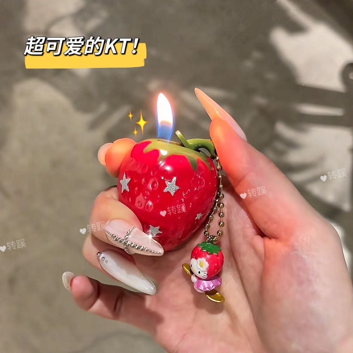Super Cute Portable Strawberry Lighter