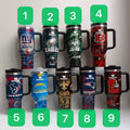 NFL Football Team Collab 40oz Stainless Steel Tumbler