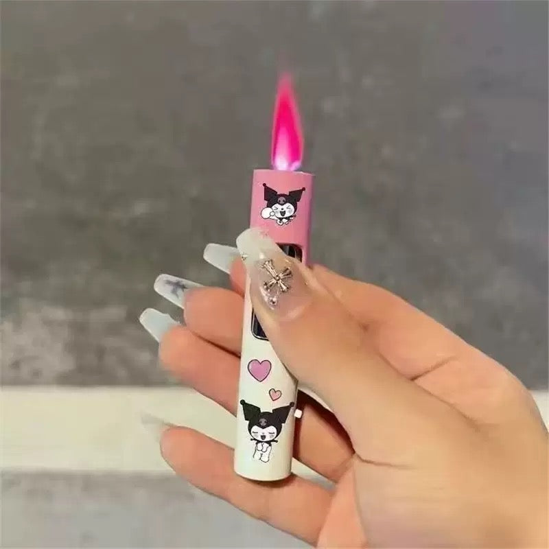 Super Cute Windproof Cylindrical Lighter