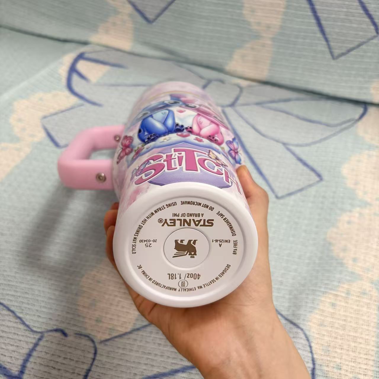 Limited Edition Stitch&Angel 40oz Tumbler