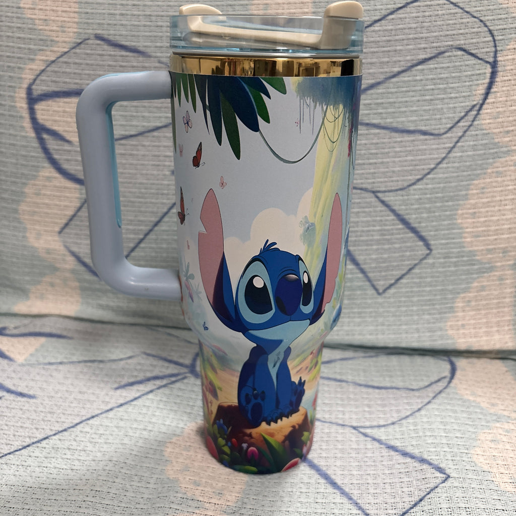 Sunrise Stitch Collab 40oz Stainless Steel Tumbler