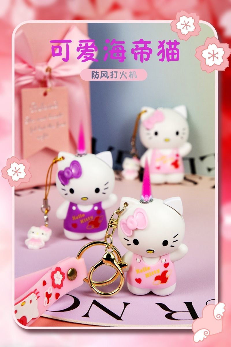 3D Hello Kitty Refilable Lighter--Perfect gift for Xmas